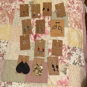 Some Handmade & Anju Earrings Collection STOCKING STUFFERS